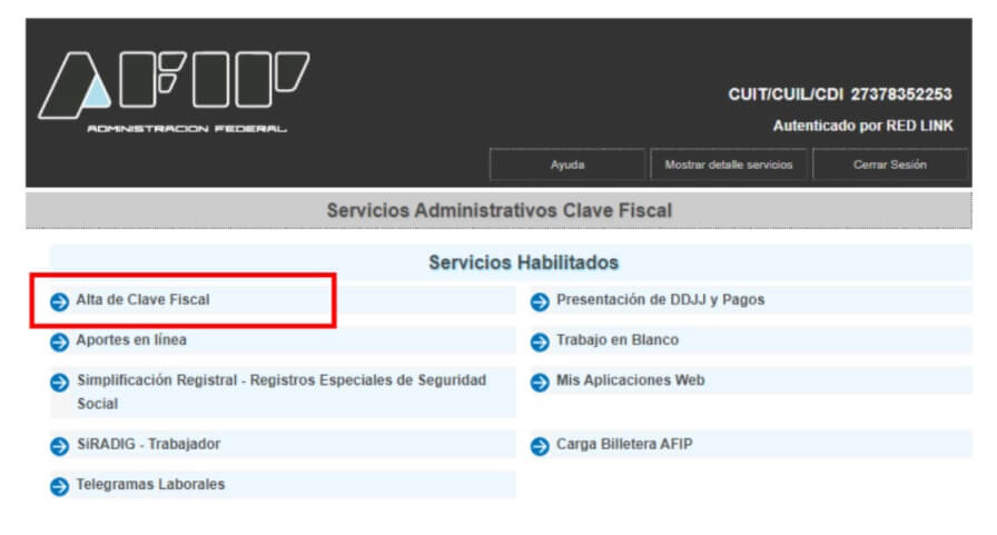 Generá tu Clave Fiscal 2 desde home banking